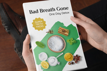 Bad Breath Gone: One Day Detox bonus guide, included free with the 6-bottle package